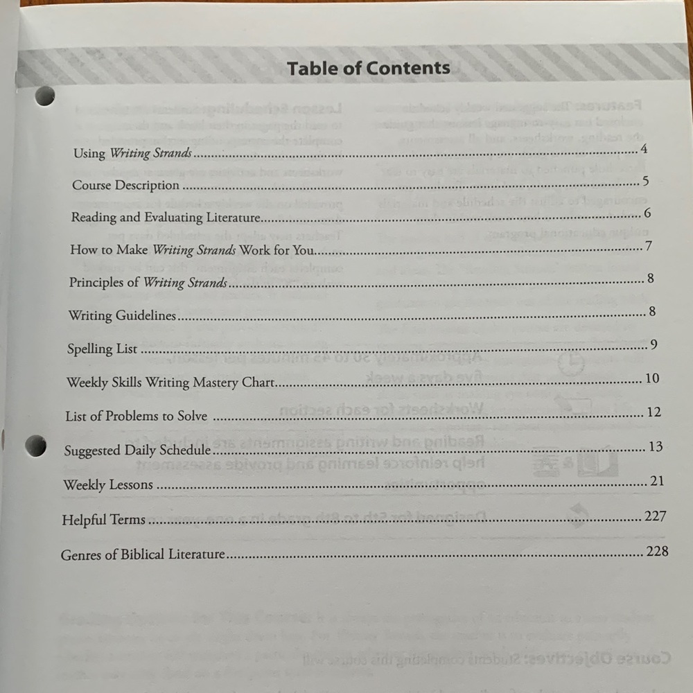 Writing Strands Beginning 1 & 2 Curriculum Set with Teaching Guide New - Picture 4 of 12